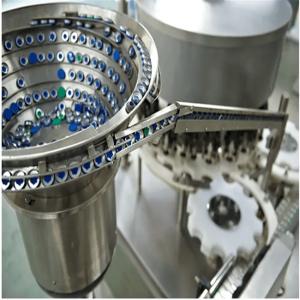 Complete Fully Automatic Fresh Fruit Juice Filling Machine Capping Machinery