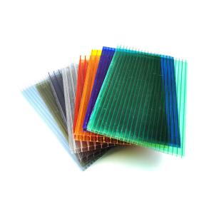 Buy cheap Garden Twinwall Roofing Polycarbonate Sheet Hollow Width 1220mm 2100mm from wholesalers
