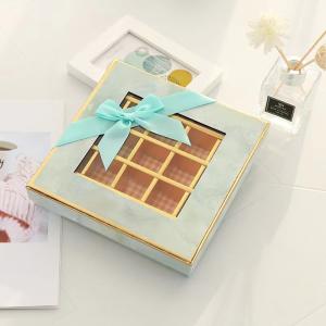Buy cheap Custom Valentine's Day Chocolate Box With Window Eco Friendly Paperboard Food Packaging Box from wholesalers