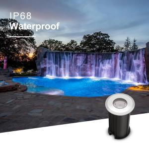 Buy cheap Stainless Steel IP68 DC24V Mini  Pond Lights 1W 2W 3W New Design With CE ROHS Certification product