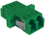 Buy cheap Plastic LC Duplex Adapter RJ45 Type Single Mode To Multimode Adapter With Panel Clip from wholesalers