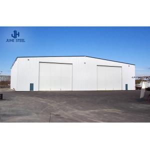 Portable Metal Steel Structure Car Garage Building With Doors And Solid H Shape