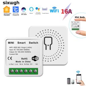 Buy cheap DIY Homekit Smart Switch MINI Smart Home Modifier Tuya Zigbee Relay Module support remote and voice control easy install from wholesalers