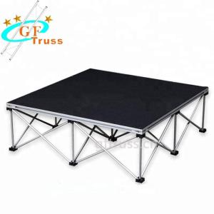 Buy cheap high quality Portable Stage Easy install mobile event stages outdoor concert portable stage for sale from wholesalers