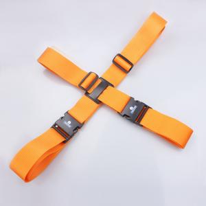 Buy cheap Multifunction Cotton Material Personalised Luggage Straps 40 Incehs Long from wholesalers