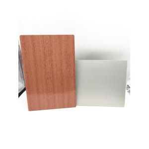 Buy cheap Brushed ACP Wooden Aluminium Composite Panel Sheet 2mm High Gloss from wholesalers
