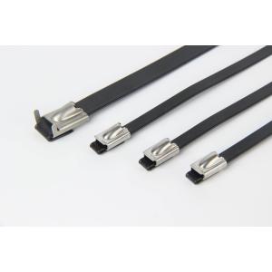 Buy cheap Epoxy Coated Self Locking Stainless Steel Cable Tie 250lbs from wholesalers