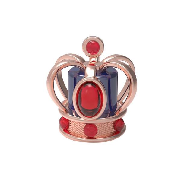 Quality Crystal Crown Perfume Caps Electroplating Process Environmentally Friendly And Recyclable for sale