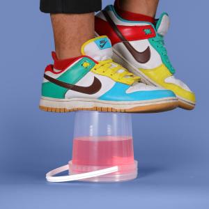 Buy cheap Durable Plastic Bucket Pail With Lid And Handle 1L 2L 3L 4L 5L Volume And Transparent from wholesalers