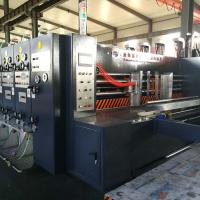 Buy cheap High Precision PLC Flexo Die Cutting And Printing Machine 30-50KW Power product
