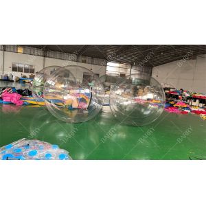 China High Quality TPU/PVC Transparent Inflatable Bubble Ball Zorb Ball Water Sports Toy on sale