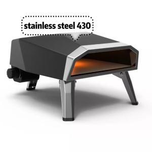 Buy cheap Portable Gas Pizza Oven with Temprature Control 12 16 Inch Stainless Steel Baking Oven from wholesalers
