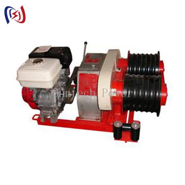 Buy cheap Double Capstan Drum Winch 5 Tons With Trailer Match Honda / Yamaha Gasoline Engine from wholesalers