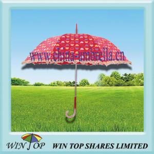 Buy cheap Hot Sale Auto Straight Printing Umbrella with Ruffle from wholesalers