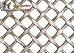 Buy cheap Grey Architectural Woven Wire Mesh 12mm Crimped Stainless Steel Square Mesh from wholesalers