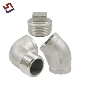 Buy cheap Customized Stainless Steel Female Thread Casting Pipe Fitting from wholesalers
