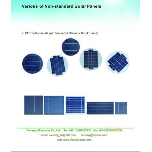 Buy cheap PET solar panel solar module with tempered glass product