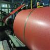 Buy cheap Pre-Painte Matt Colour Coated Textured Steel Coils Z220 Galvanized Base Metal 20 years warranty Beckers Polyester from wholesalers