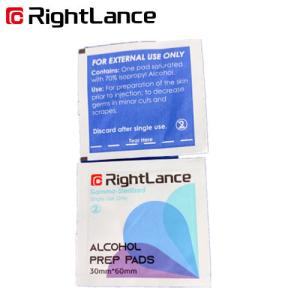 Buy cheap 1KG 5ml 6CM Cleaning Alcohol Prep Pads 70 Isopropyl Alcohol from wholesalers