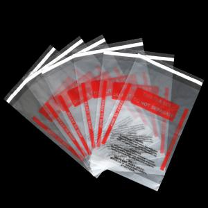 Buy cheap 40 Micron LDPE Plastic Self Adhesive Bags With Suffocation Warning from wholesalers