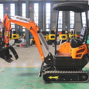 Buy cheap ISO9001 Mini Digger Excavator Small Hydraulic Transmission Mini Excavator from wholesalers