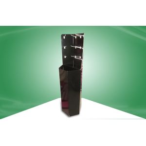 Buy cheap Black Hexagon Cardboard Dump Bins Plastic Hooks Retail Dump Bins from wholesalers