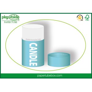 Buy cheap Recyclable Round Candle Packaging Boxes Paper Tube Packaging Can Durable from wholesalers