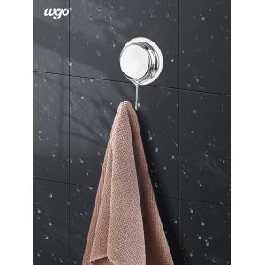 6kg Loading WGO Waterproof Towel Hooks SS201 Removable Bathroom Hooks