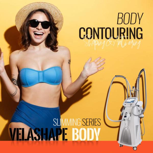 Rf Infrared Light Energy Vela Shape Machine Body Sculpting Non Invasive