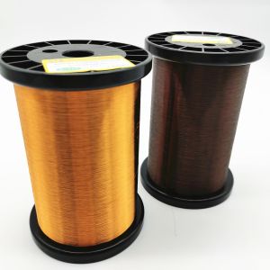 Buy cheap 43 Awg Copper Magnet Wire Heavy Formvar / Plain Enamel from wholesalers