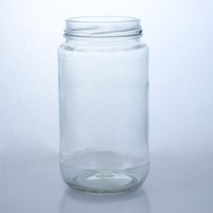 Buy cheap Wine Screw Cap Elegant 410ml 500ml Transparent Glass Bottle for Salad Chili Sauce Ketchup from wholesalers