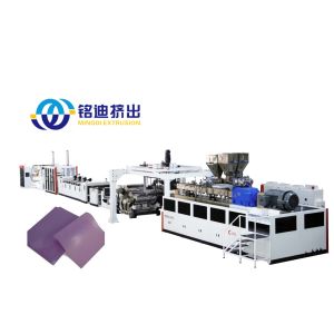 Buy cheap MINGDI PP PE ABS Thick Board Production Line Plastic Sheet Extruder Full Automatic from wholesalers