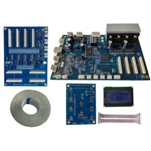 Buy cheap Inkjet printer kit XP600 double head use for White ink lithography printer wall printing UV flat printing product