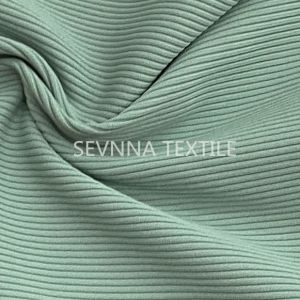 Buy cheap Eco Ribbed Recycled Swimwear Fabric Sustainable 130cm Width from wholesalers