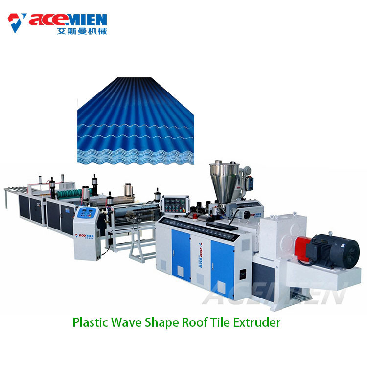 Buy cheap Corrugated UPVC PVC Trapezoidal Roof Tile Extruder from wholesalers