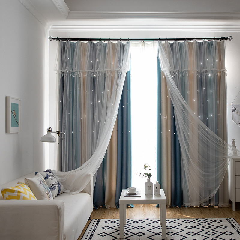 Buy cheap Side Insulated Curtain Fabric Hotel Blackout White Poly Cotton from wholesalers