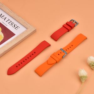 Buy cheap ROHS Quick Release 20mm Silicone Rubber Smart Watch Strap from wholesalers