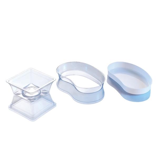 Quality Disposable Surgical Kit Plastic Dressing Basin Transparent Plastic Kidney Tray for sale