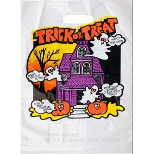 Professional manufacturer biodegradable die cut handle plastic bag,Biodegradable