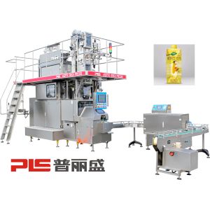 Buy cheap 330ml Prisma Aseptic Carton Filling Machine for Milk with Cap Applicator 6000PPH from wholesalers