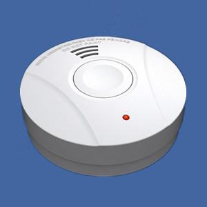 Buy cheap 5 year 3V sealed lithium battery powered standalone smoke detector with CE from wholesalers