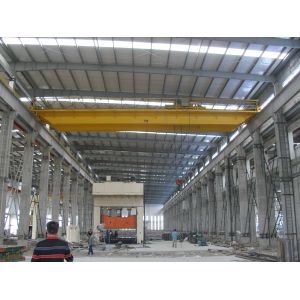 QD20t-22m Double Girder Overhead Cranes Travelling with Sturdy Cylindrical