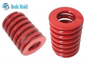 China Red Injection Mold Spring TM Medium Load Stamping Die Flat Wire Spring OD 40mm on sale