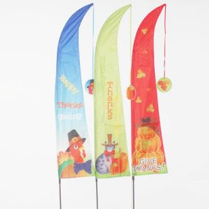 Buy cheap Fall Harvest Garden Flag hummingbird cat scarecrow product