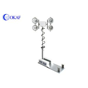 Buy cheap 4*200W roof Mounted 66km/h Prostrate Telescopic Mast 72000lm from wholesalers