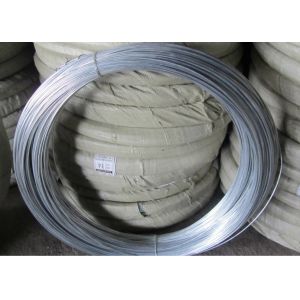 Buy cheap Q195 Galvanised Iron Wire , Silver Mesh Weaving Galvanized Binding Wire product