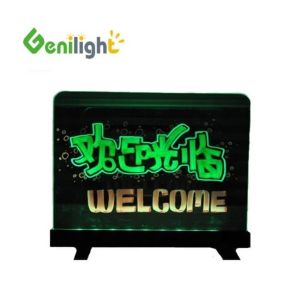 Acrylic Surface Board LED Message Board for Students Portable and Erasable Note