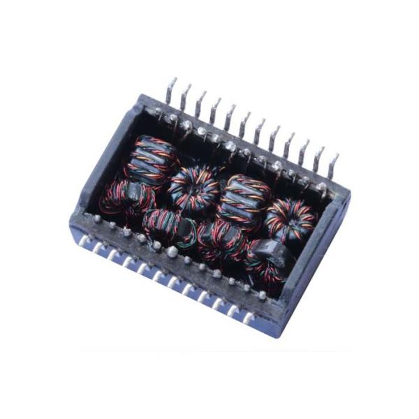 Buy cheap HST-24091SXCR 8mA 100Base-T Magnetics Transformer With POE from wholesalers