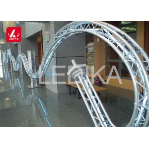 Buy cheap 6082 Aluminum Lighting Truss , Circle Curved Truss With Roof System from wholesalers
