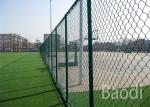 Buy cheap Vinyl Coated Chain Link Fence Fabric Roll , Chain Wire Mesh Fencing With Long Service Life from wholesalers